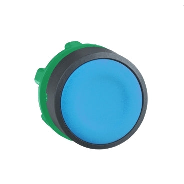 CABEZA PULSADOR RASANTE AZUL