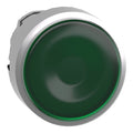 CABEZA PULS.LUM.LED RASANTE VERDE