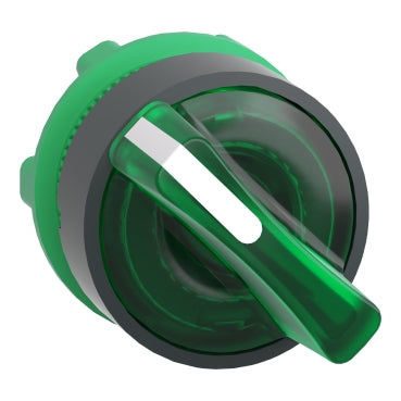 CABEZA SELECTOR LUMINOSO 2 POSICIONES VERDE