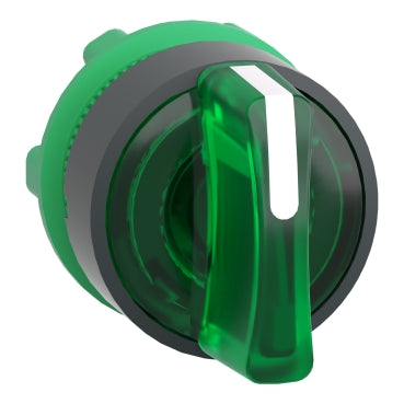 CABEZA SELECTOR LUMINOSO 3 POSICIONES VERDE