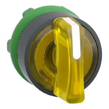 CABEZA SELECTOR LUMINOSO 2 POSICIONES AMARILLO