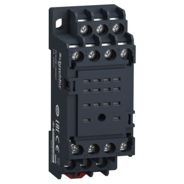 RELE MINIATURA+LED 6A 4NANC 230VAC